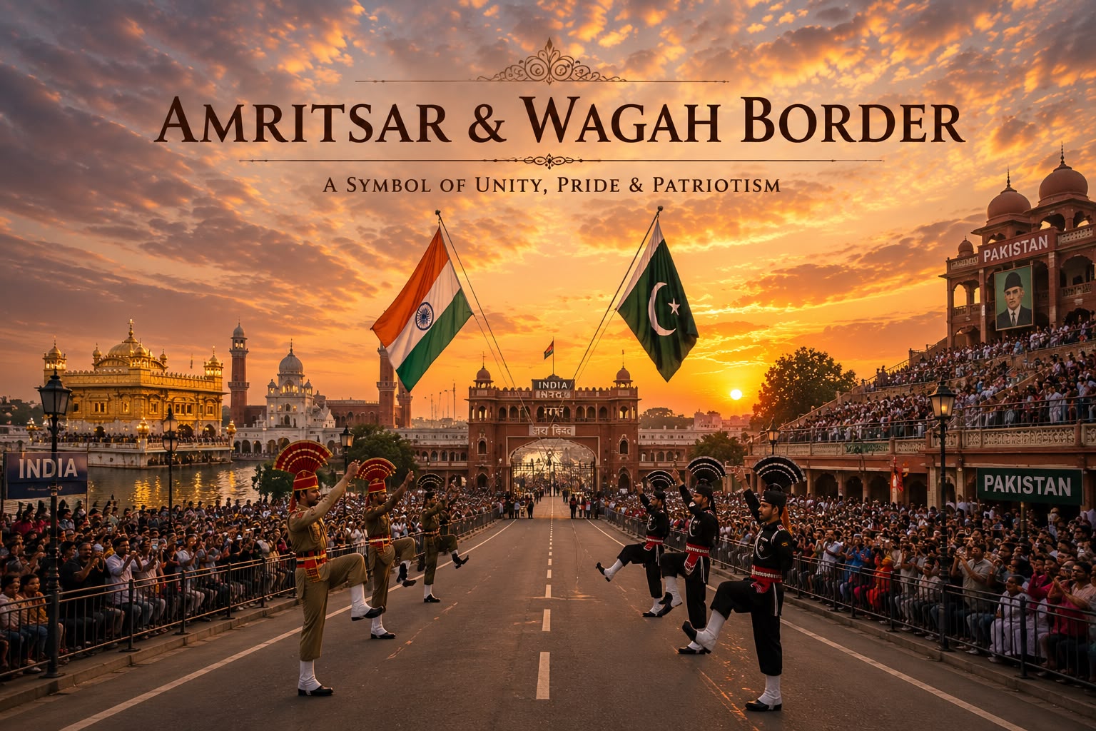 Amritsar Wagah Border