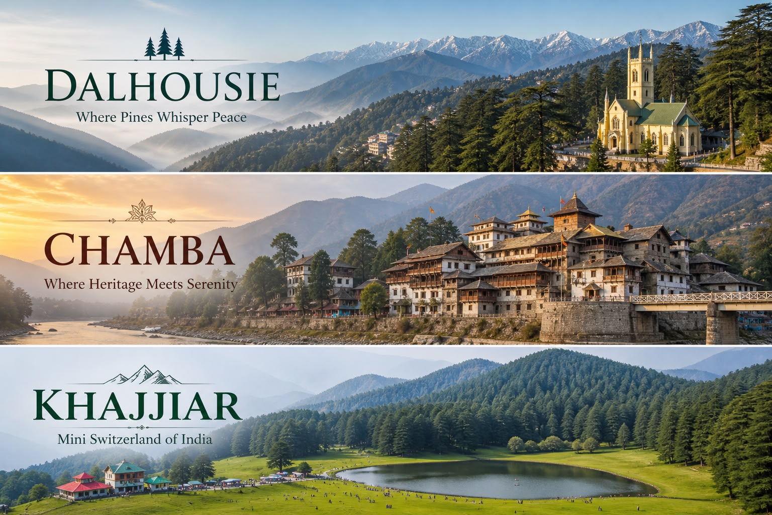 Dalhousie, Chamba & Khajjiar
